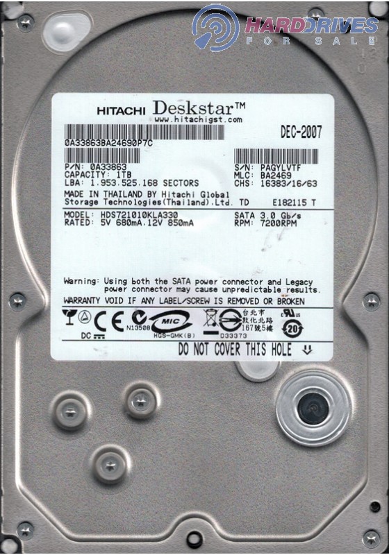 HDS721010KLA330