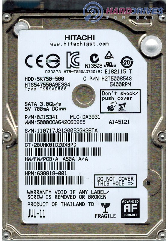 HTS547550A9E384