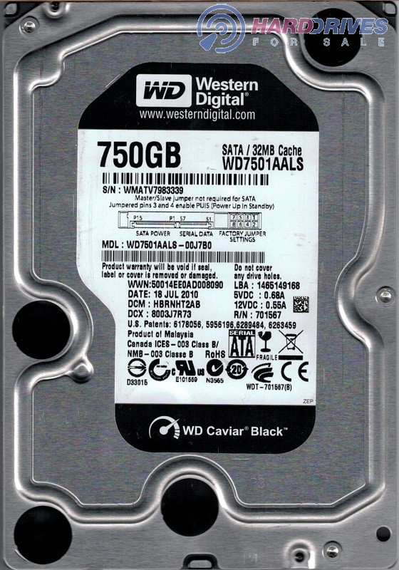 WD7501AALS-00J7B0