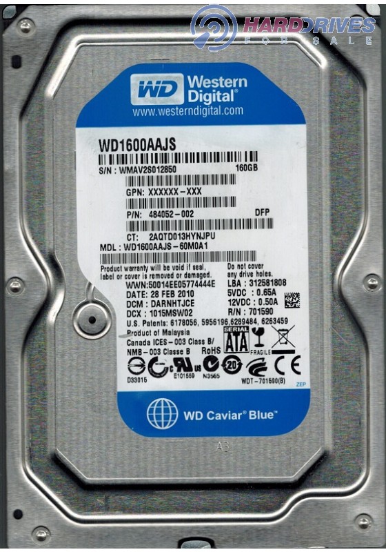 WD1600AAJS-60M0A1
