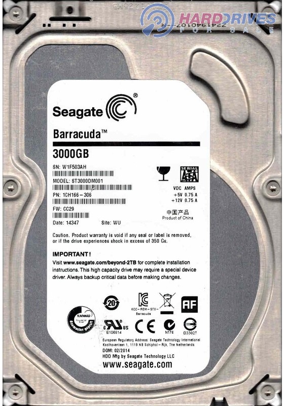 ST3000DM001