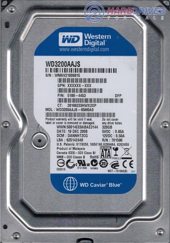 WD3200AAJS-65M0A0