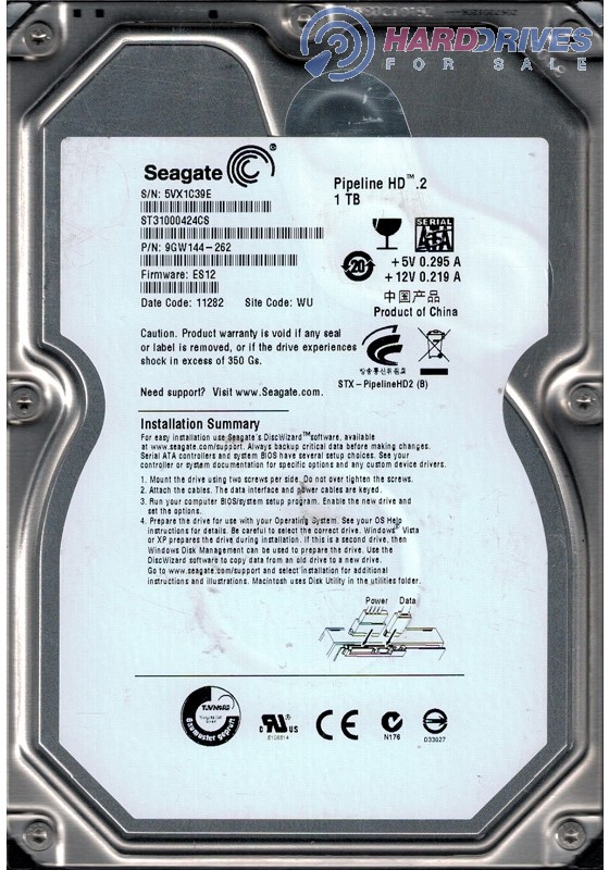 ST31000424CS