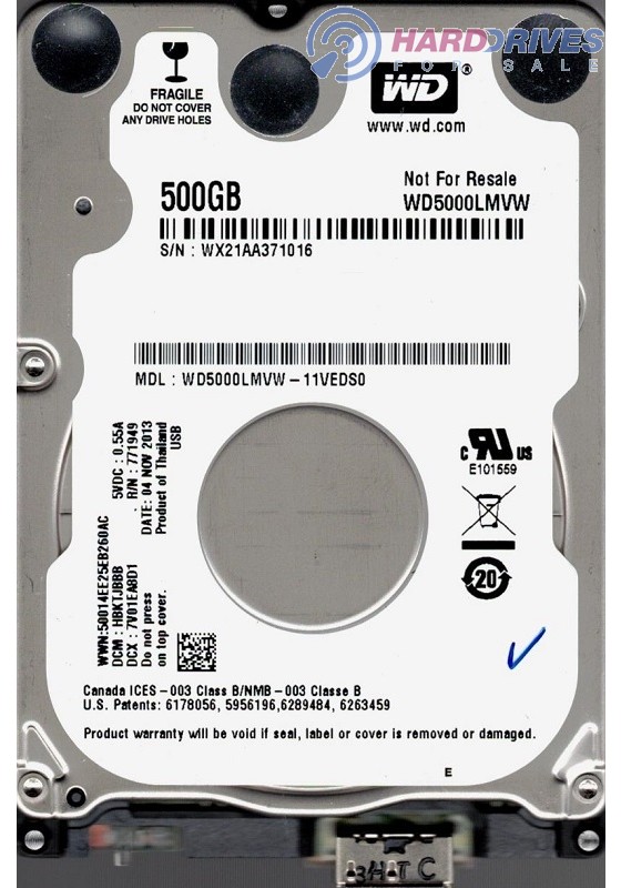 WD5000LMVW-11VEDS0
