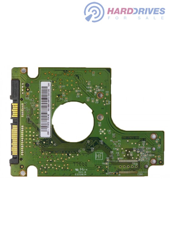 WD5000BEVT-55A0RT0 Western Digital 2061-771672-F04 AC