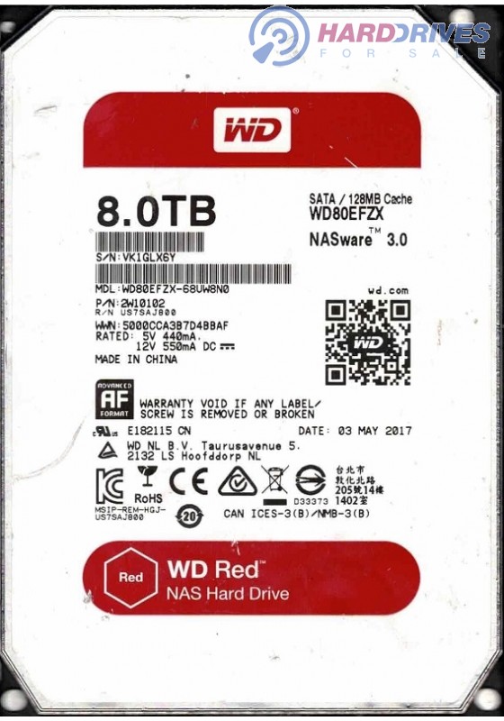 WD80EFZX-68UW8N0