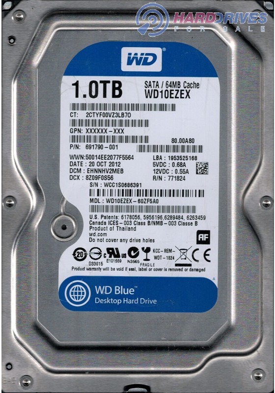 WD10EZEX-60ZF5A0