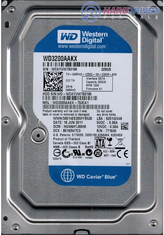 WD3200AAKX-753CA1