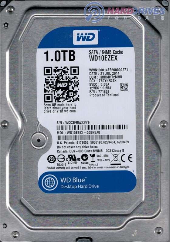 WD10EZEX-00BN5A0