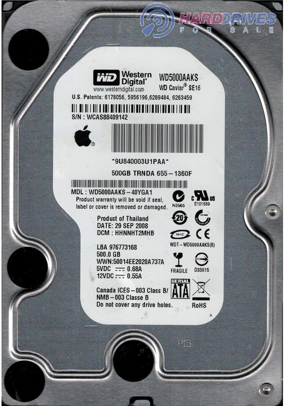 WD5000AAKS-40YGA1