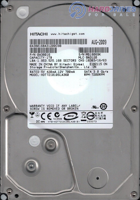 HDT721010SLA360