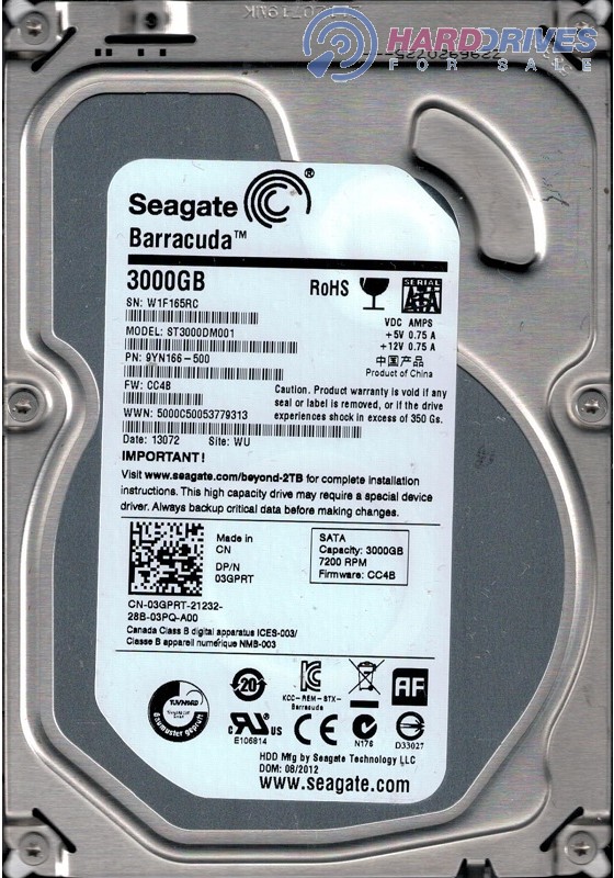 ST3000DM001
