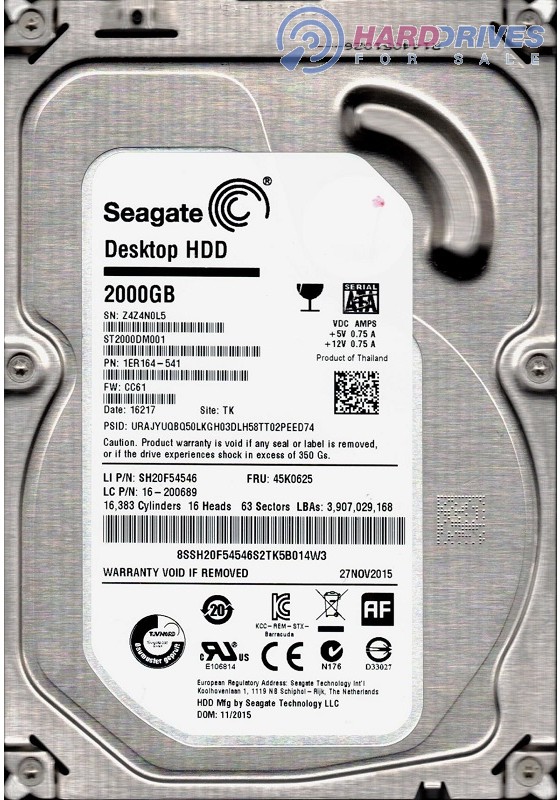 ST2000DM001