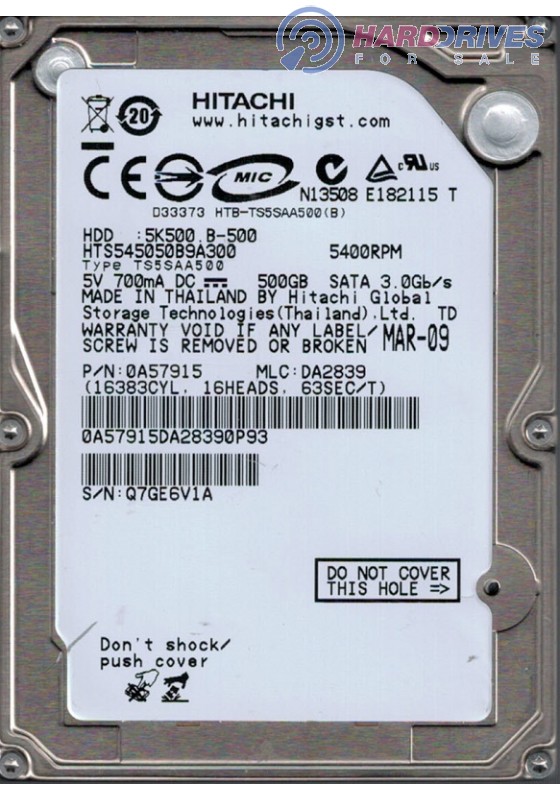 HTS545050B9A300