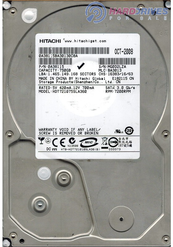 HDT721075SLA360