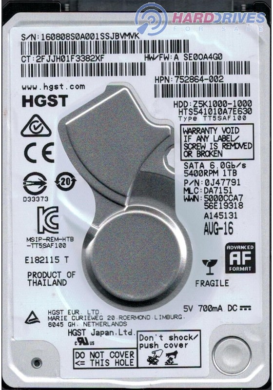 HTS541010A7E630