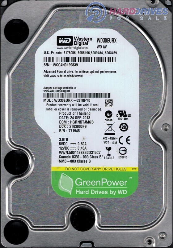 WD30EURX-63T0FY0