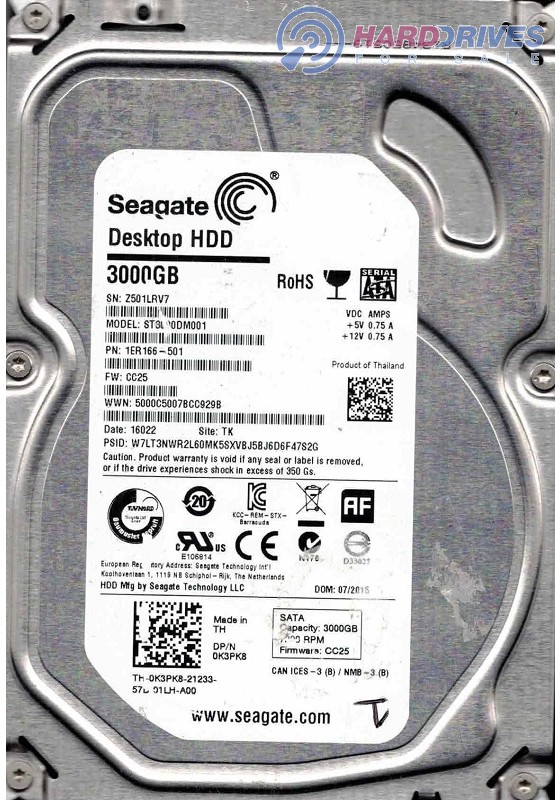 ST3000DM001