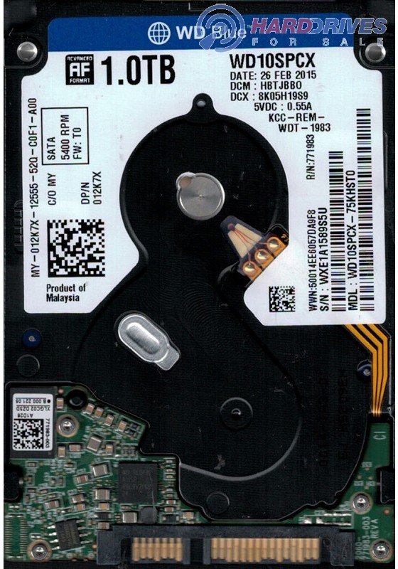 WD10SPCX-75KHST0