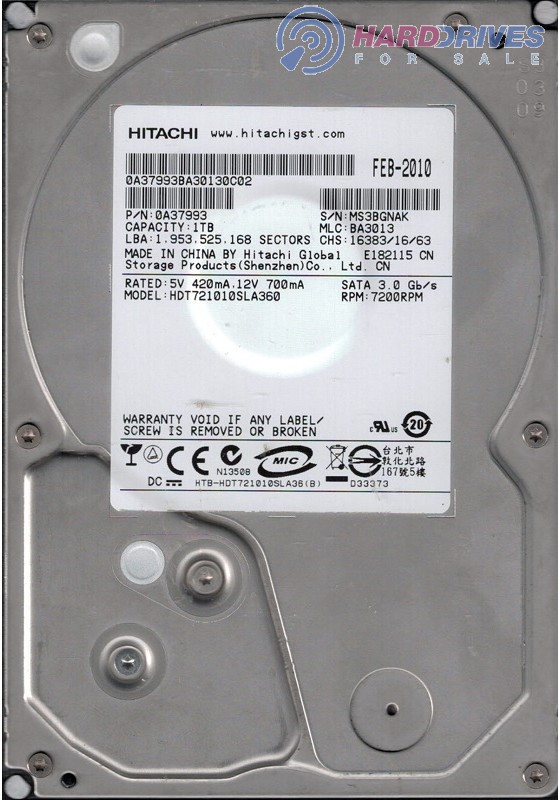 HDT721010SLA360