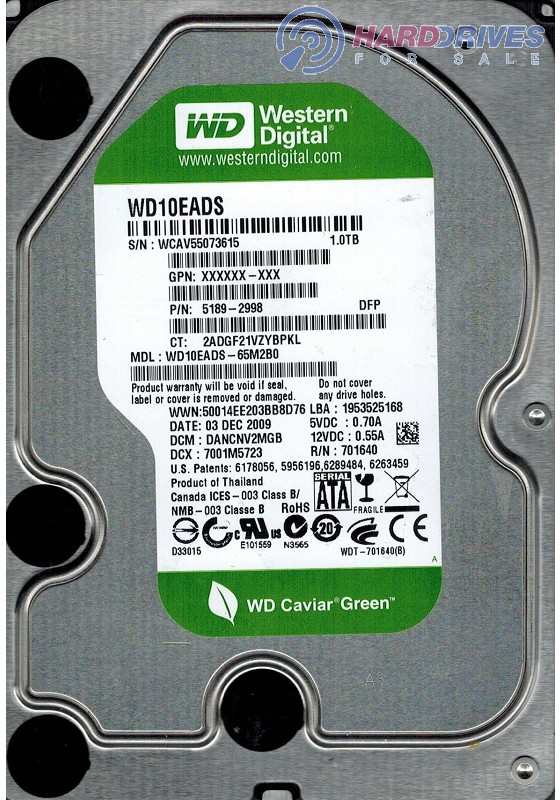 WD10EADS-65M2B0