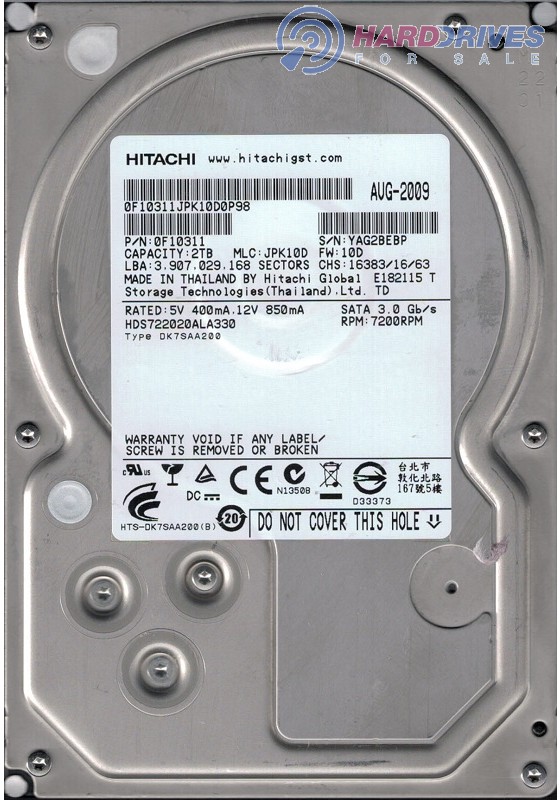 HDS722020ALA330