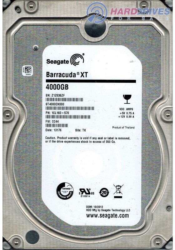 ST4000DX000 1CL160-570 CC44 TK