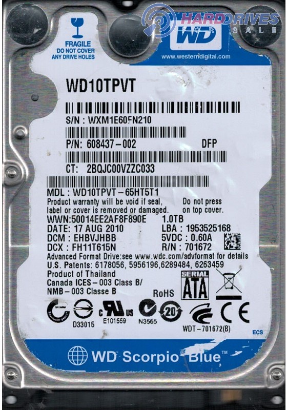 WD10TPVT-65HT5T1