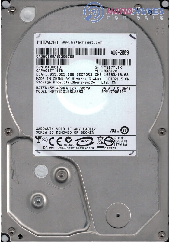 HDT721010SLA360