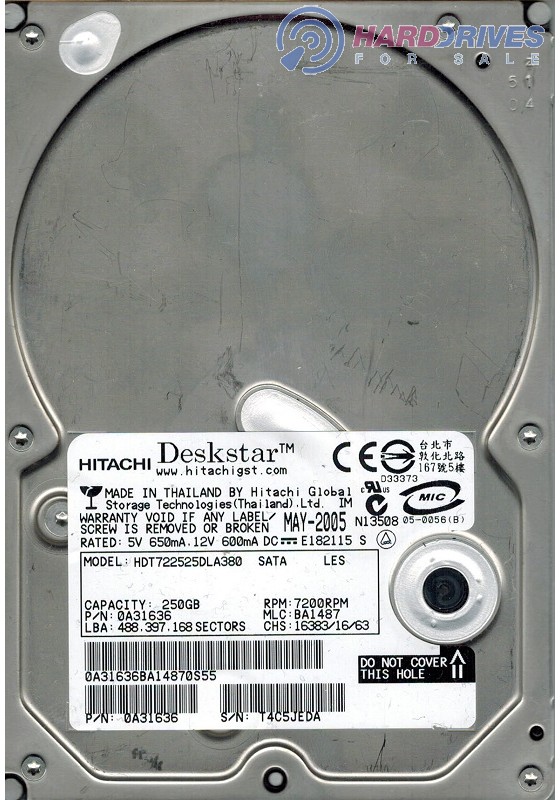  HDT722525DLA380