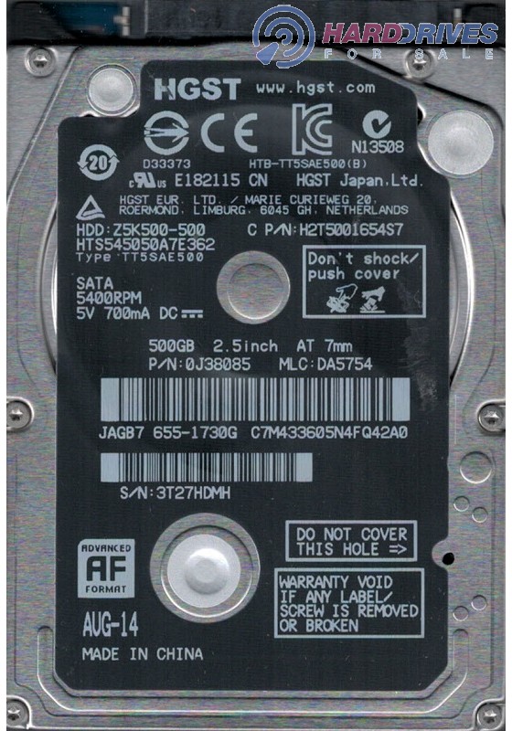 HTS545050A7E362