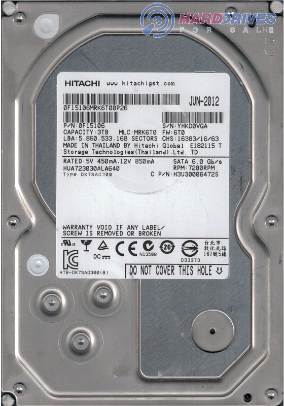HUA723030ALA640