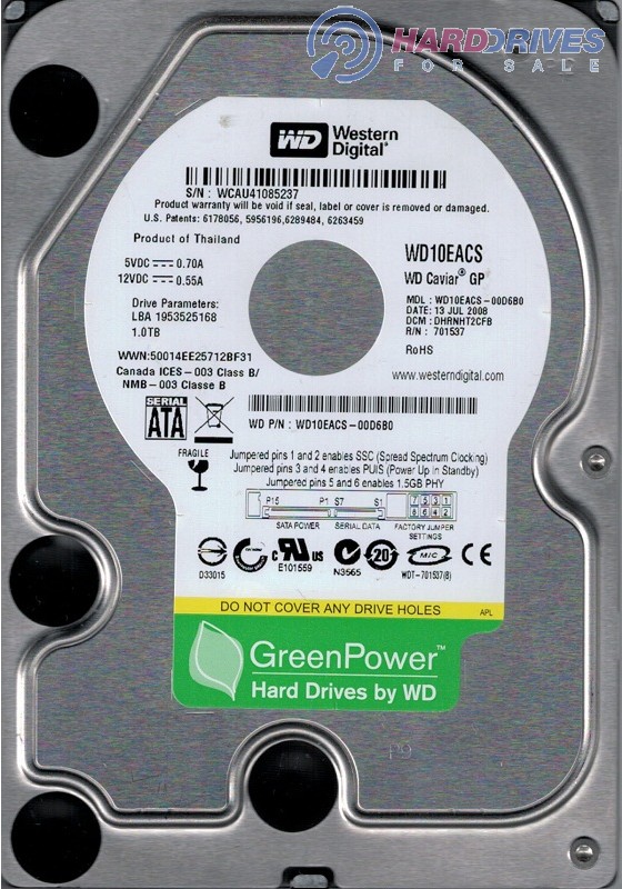 WD10EACS-00D6B0