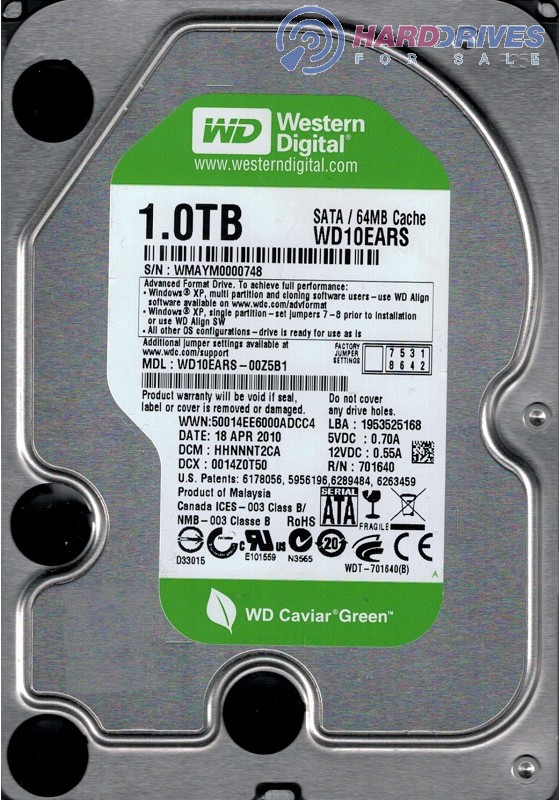 WD10EARS-00Z5B1