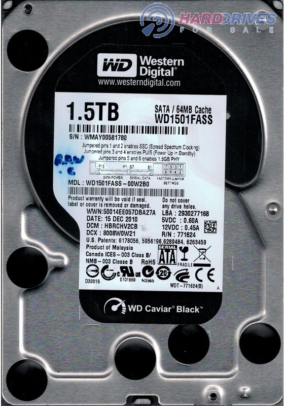 WD1501FASS-00W2B0