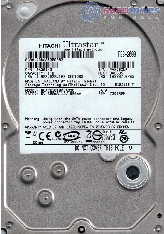 HUA721010KLA330