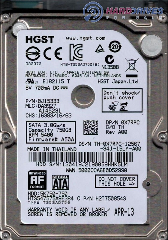 HTS547575A9E384