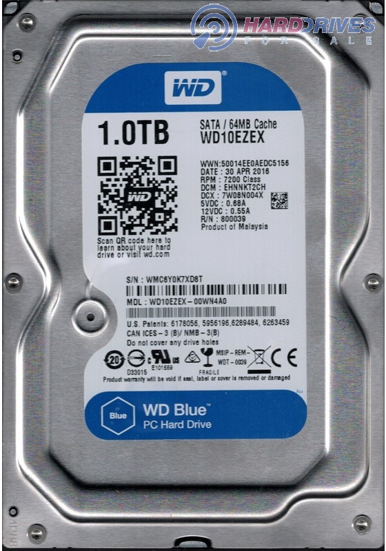 WD10EZEX-00WN4A0