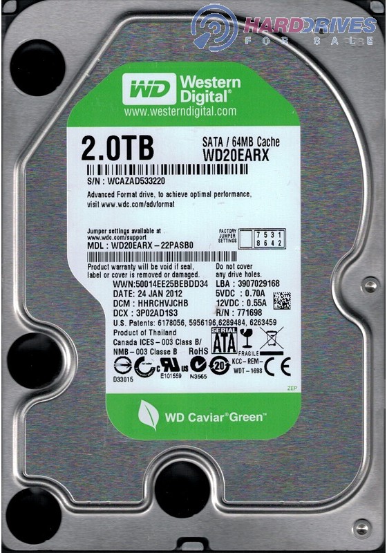 WD20EARX-22PASB0