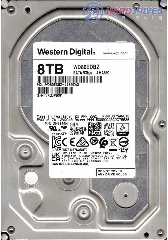 WD80EDBZ-11B0ZA0