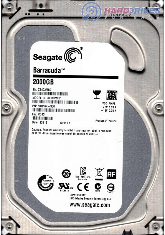 ST2000DM001