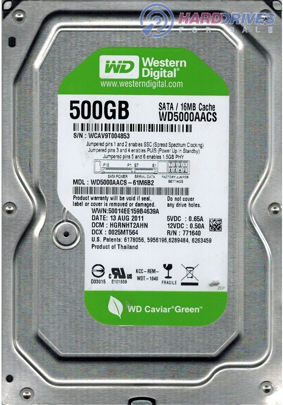 WD5000AACS-61M6B2