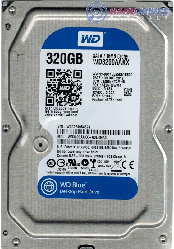 WD3200AAKX-00ERMA0