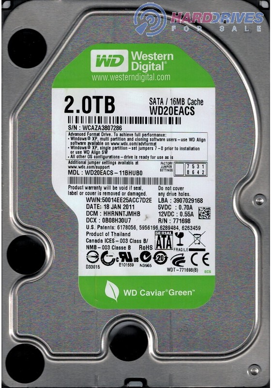 WD20EACS-11BHUB0