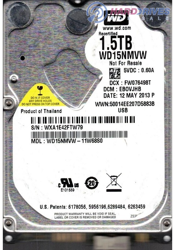 WD15NMVW-11W68S0