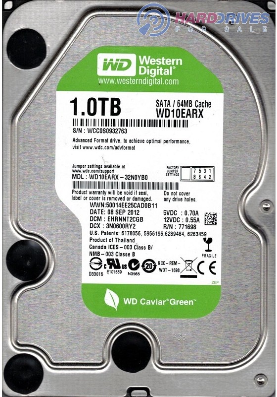 WD10EARX-32N0YB0