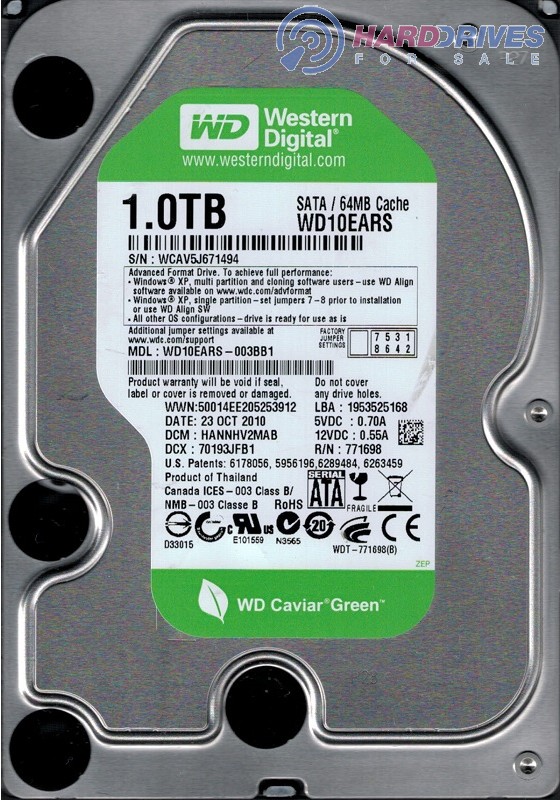 WD10EARS-003BB1