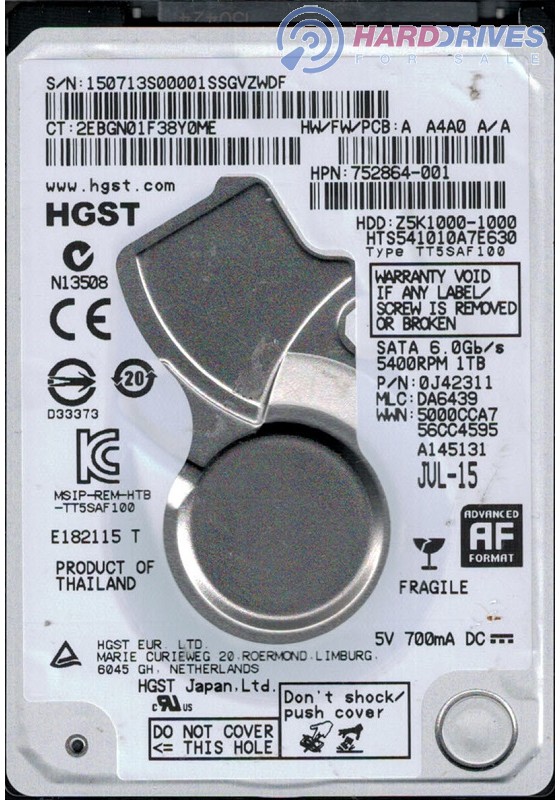 HTS541010A7E630