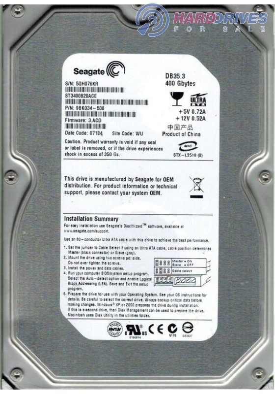 ST3400820AS
