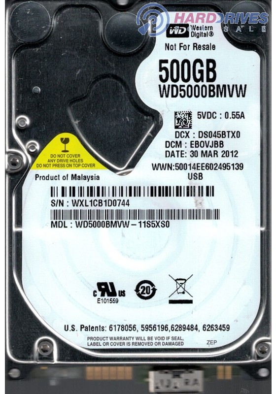 WD5000BMVW-11S5XS0